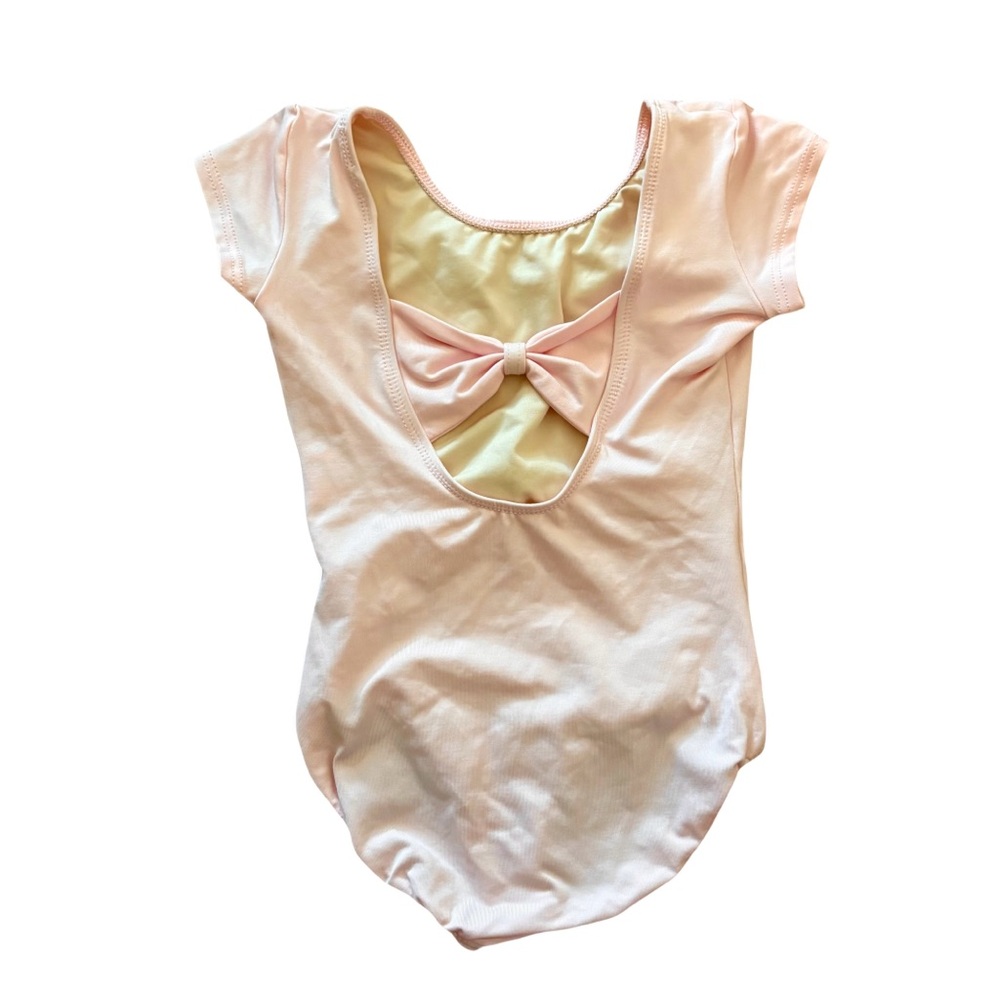 Motionwear Girls Light Pink Dance Leotard Size 6-7